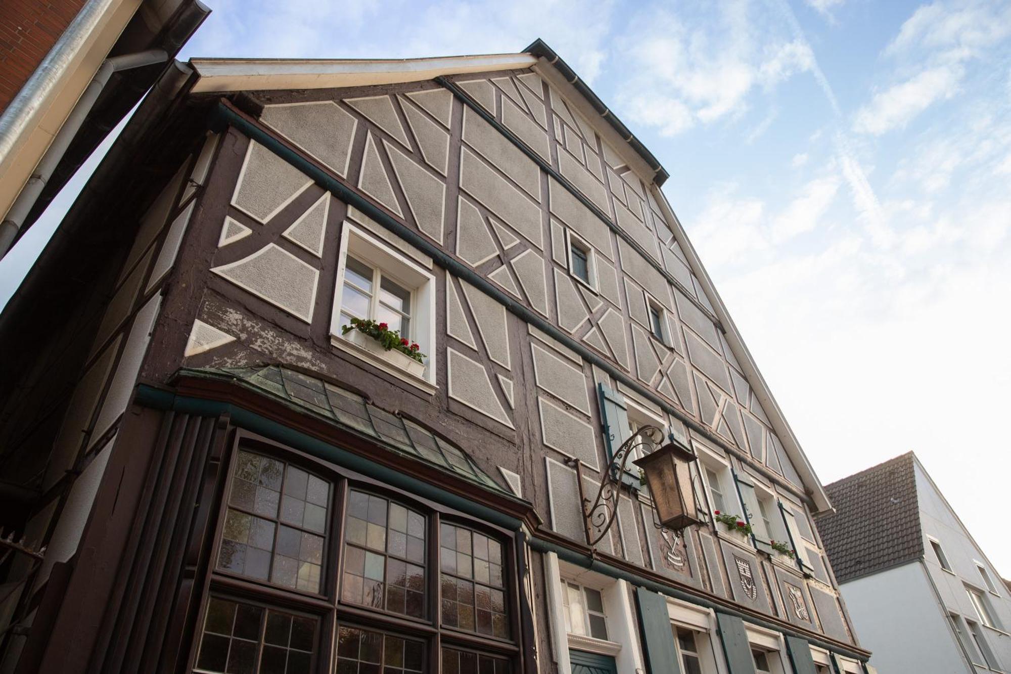 Gasthaus Benke, Fachwerkhaus In Westfalen Datteln Exterior foto